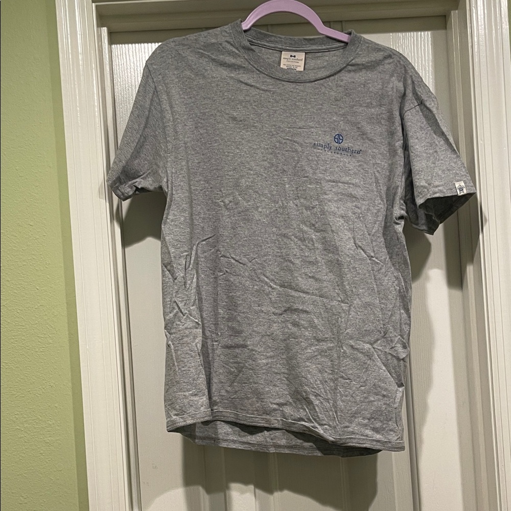 Simply Southern Gray Short Sleeve Tee